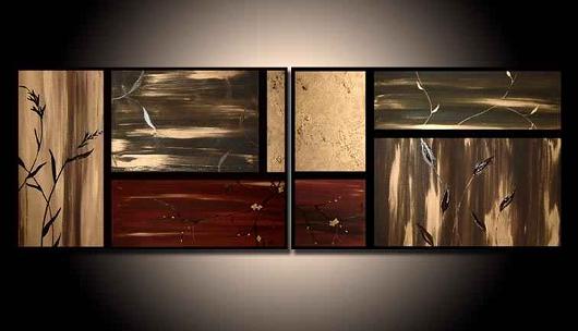 Dafen Oil Painting on canvas abstract-set012 - Click Image to Close